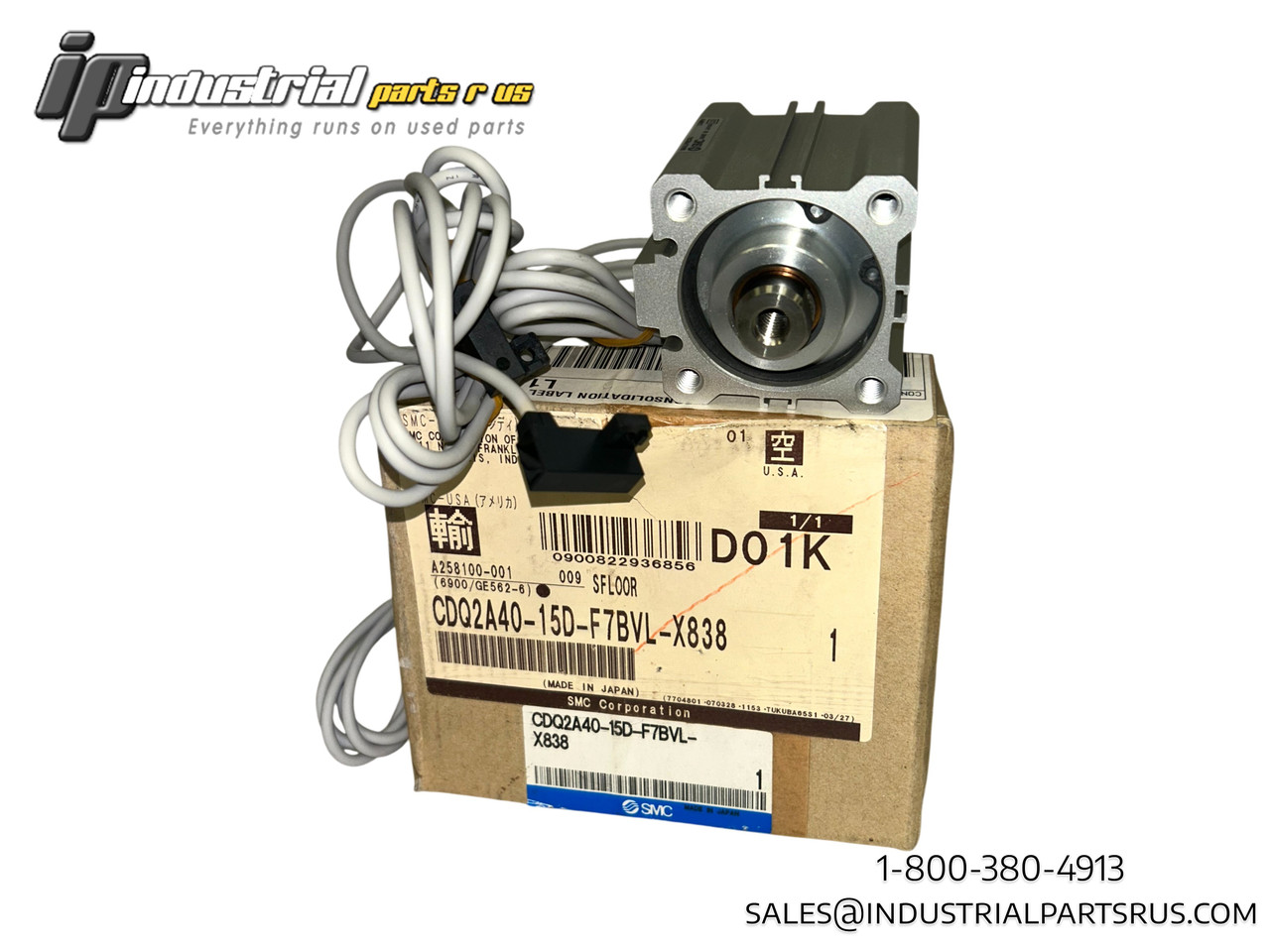 SMC CDQ2A40-15D-F7BVL-X838 Pneumatic Cylinder