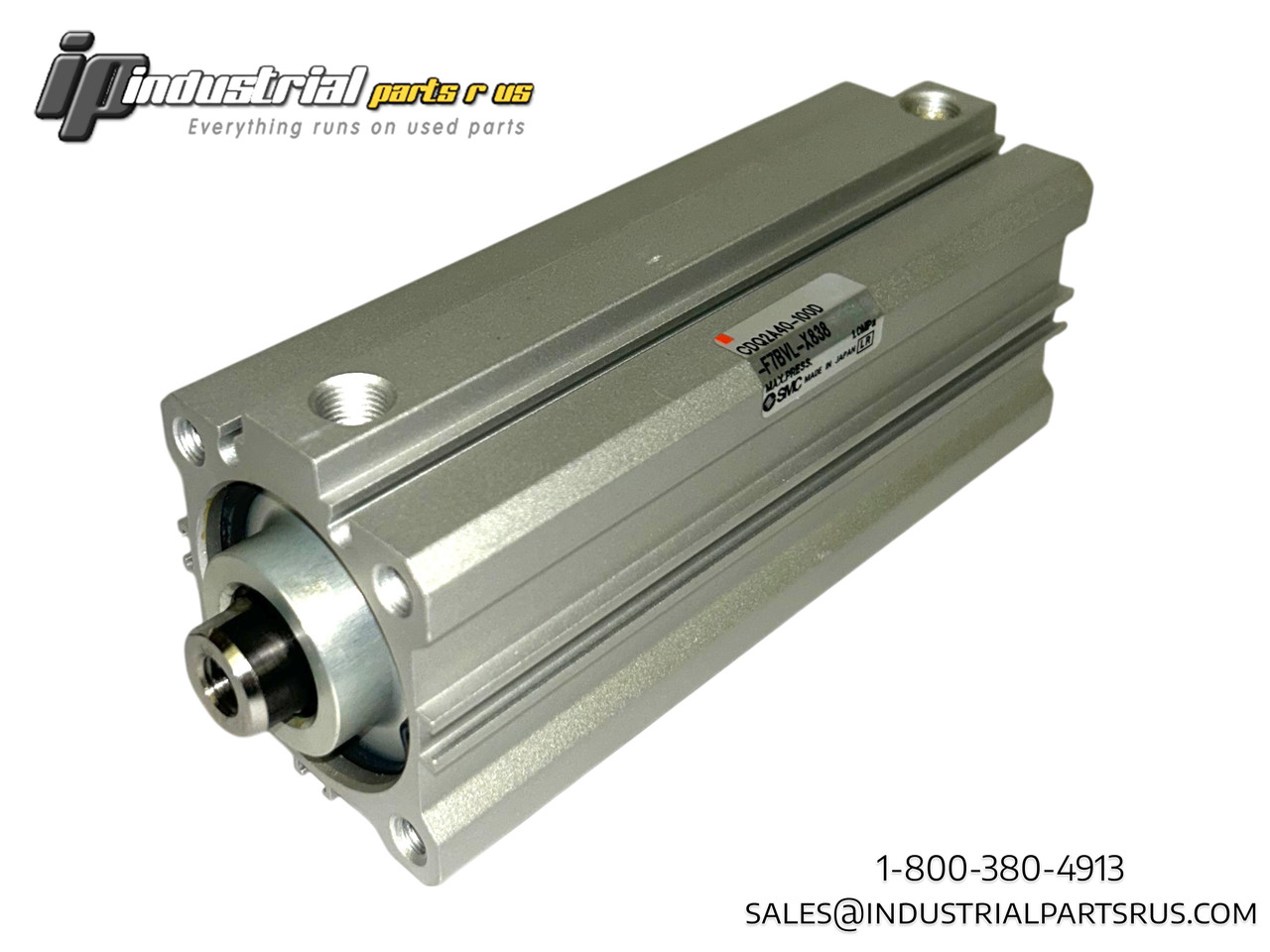SMC CDQ2A40-100D-F7BVL-X838 Compact Pneumatic Cylinder 40mm Bore 100mm Stroke