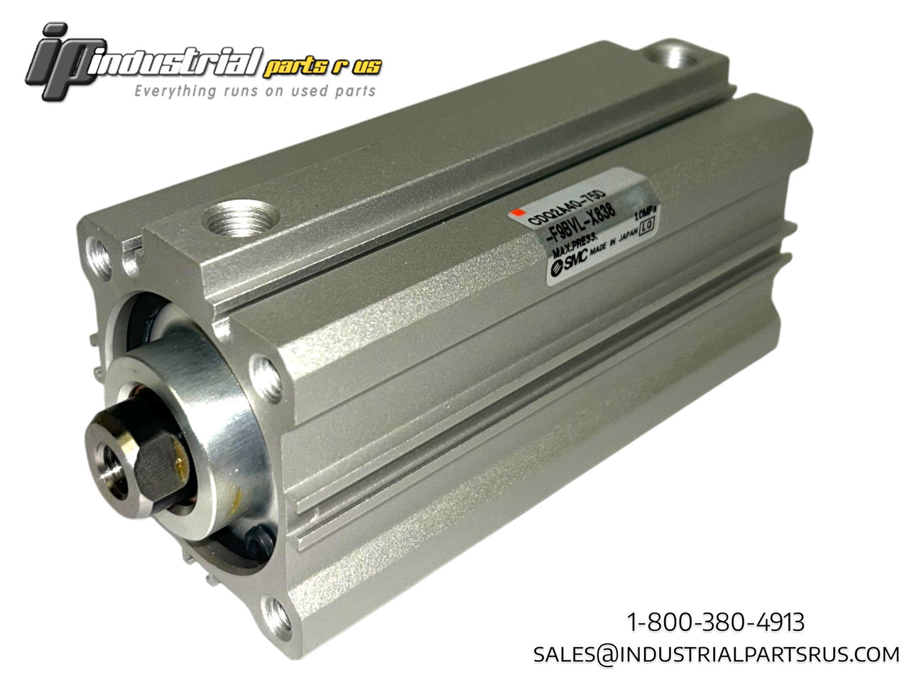 SMC CDQ2A40-75D-F9BVL-X838 Compact Pneumatic Cylinder 40mm Bore 75mm Stroke