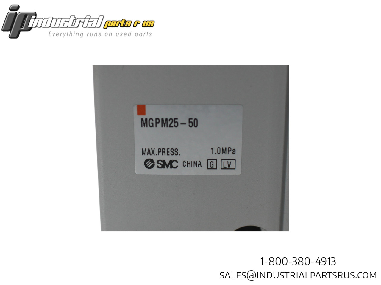 Smc MGPM25-50 Compact Guide Cylinder 25mm Bore 50mm Stroke New