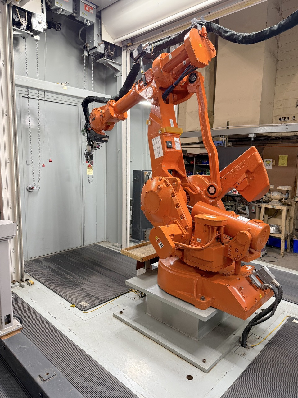 ABB IRB 4400/45 Tig Welding Robot with Dual IRBP 750L Heastock Positioners & Fronius Magic Wave 4000 Welding System