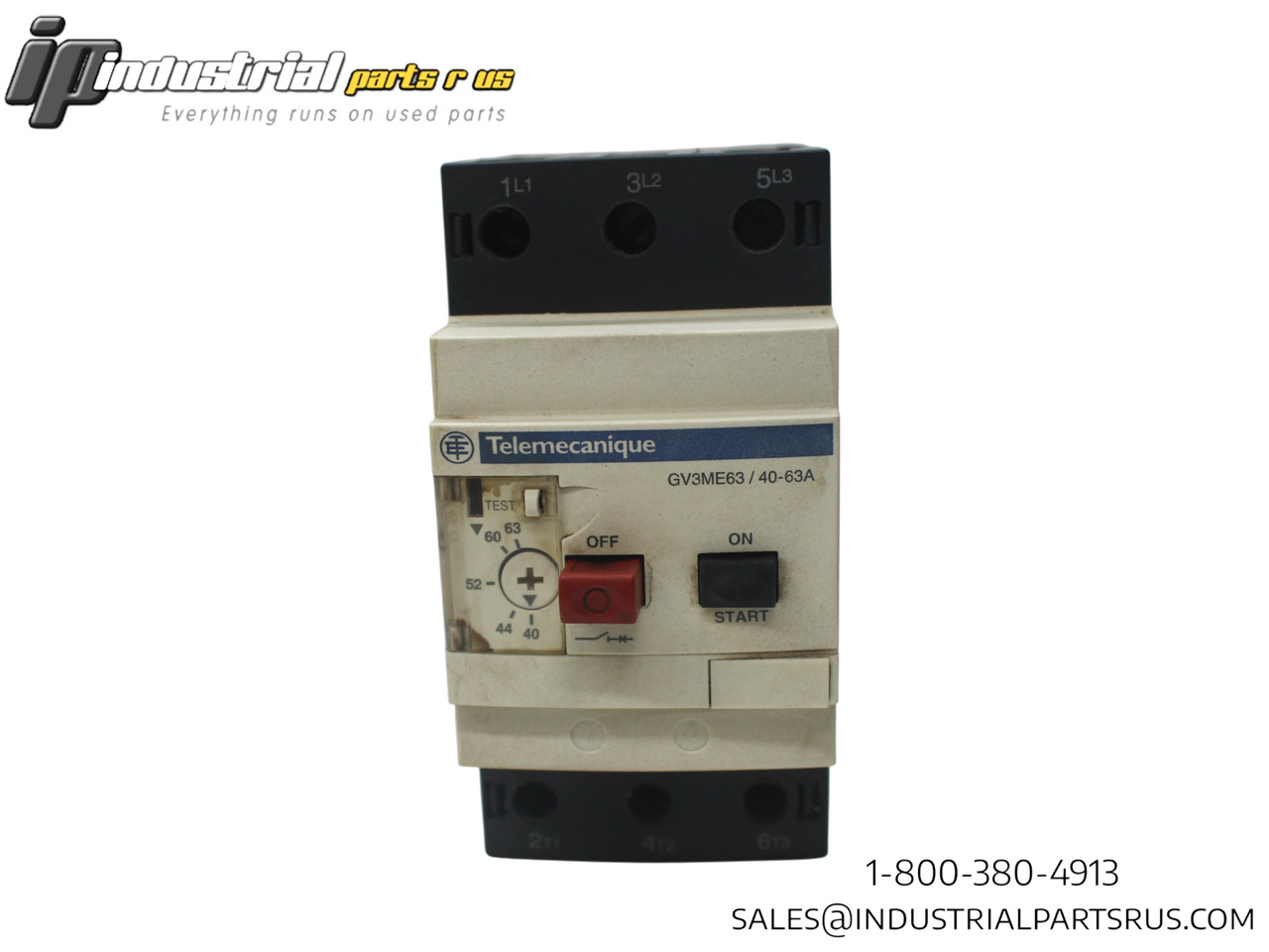 Telemecanique GV3ME63 Motor Starter Circuit Breaker 40-63A 3-Pole