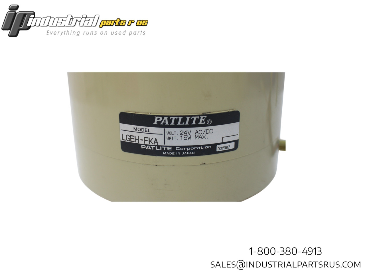 Patlite LGEH-FKA LED Stack Light Tower Signal Indicator Industrial