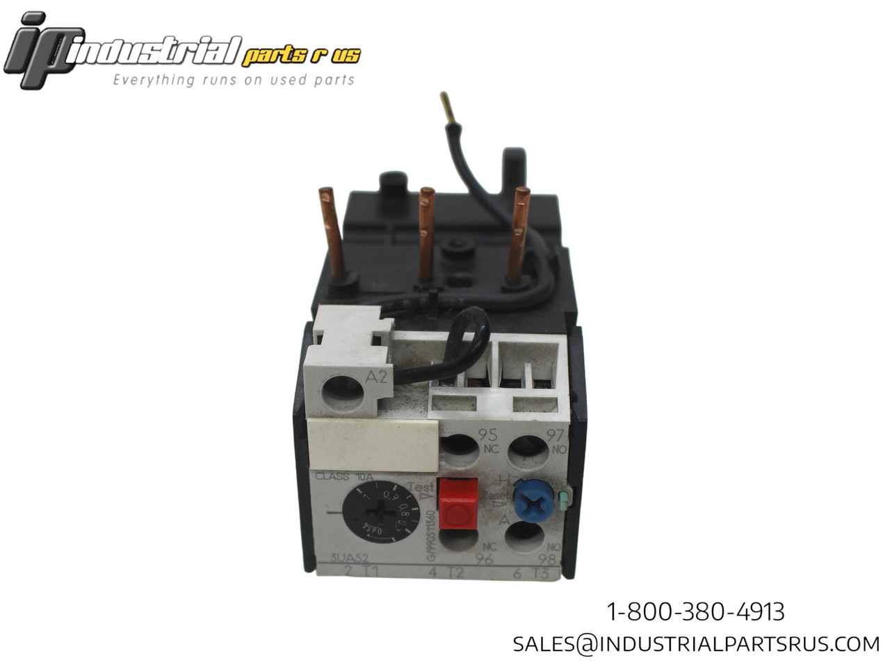 Siemens 3UA52 00-0J Motor Starter Overload Relay Industrial Control