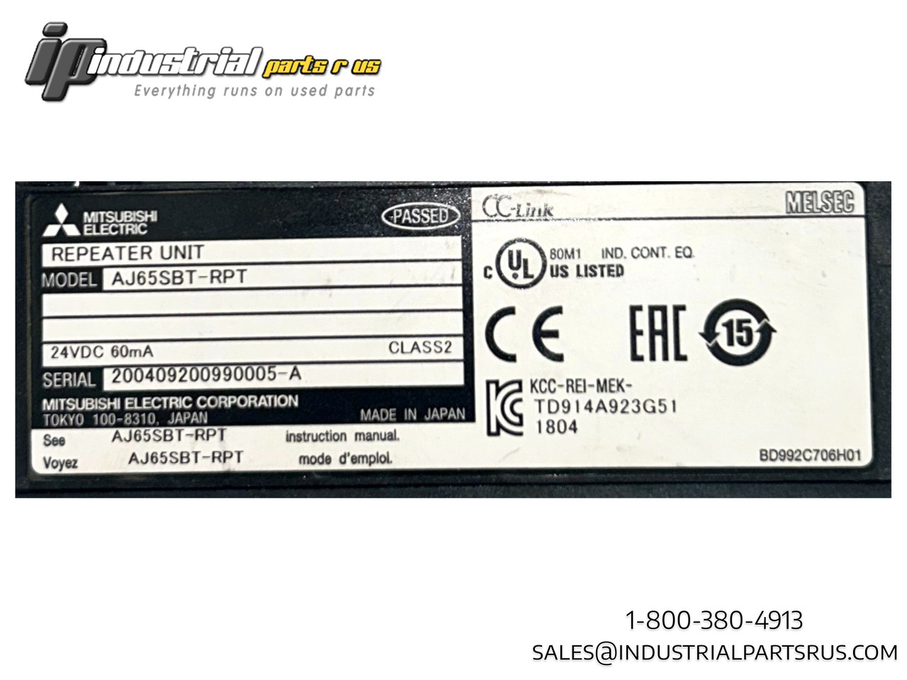 Mitsubishi AJ65SBT-RPT Communication Module Repeater Unit