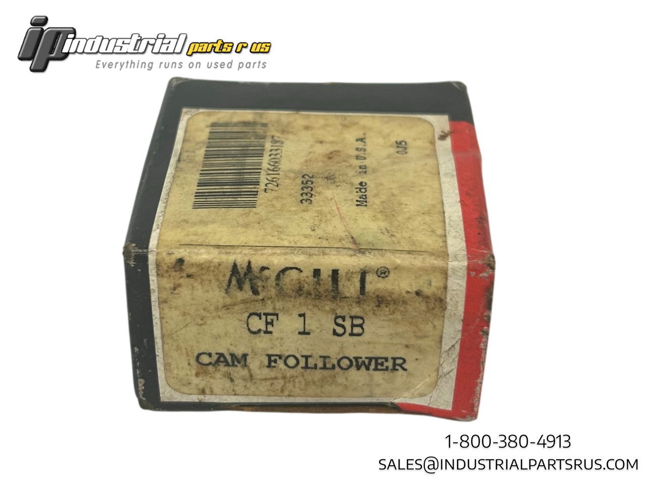 McGill CF 1 SB Cam Follower Standard Stud Hex Socket CAMROL Bearing
