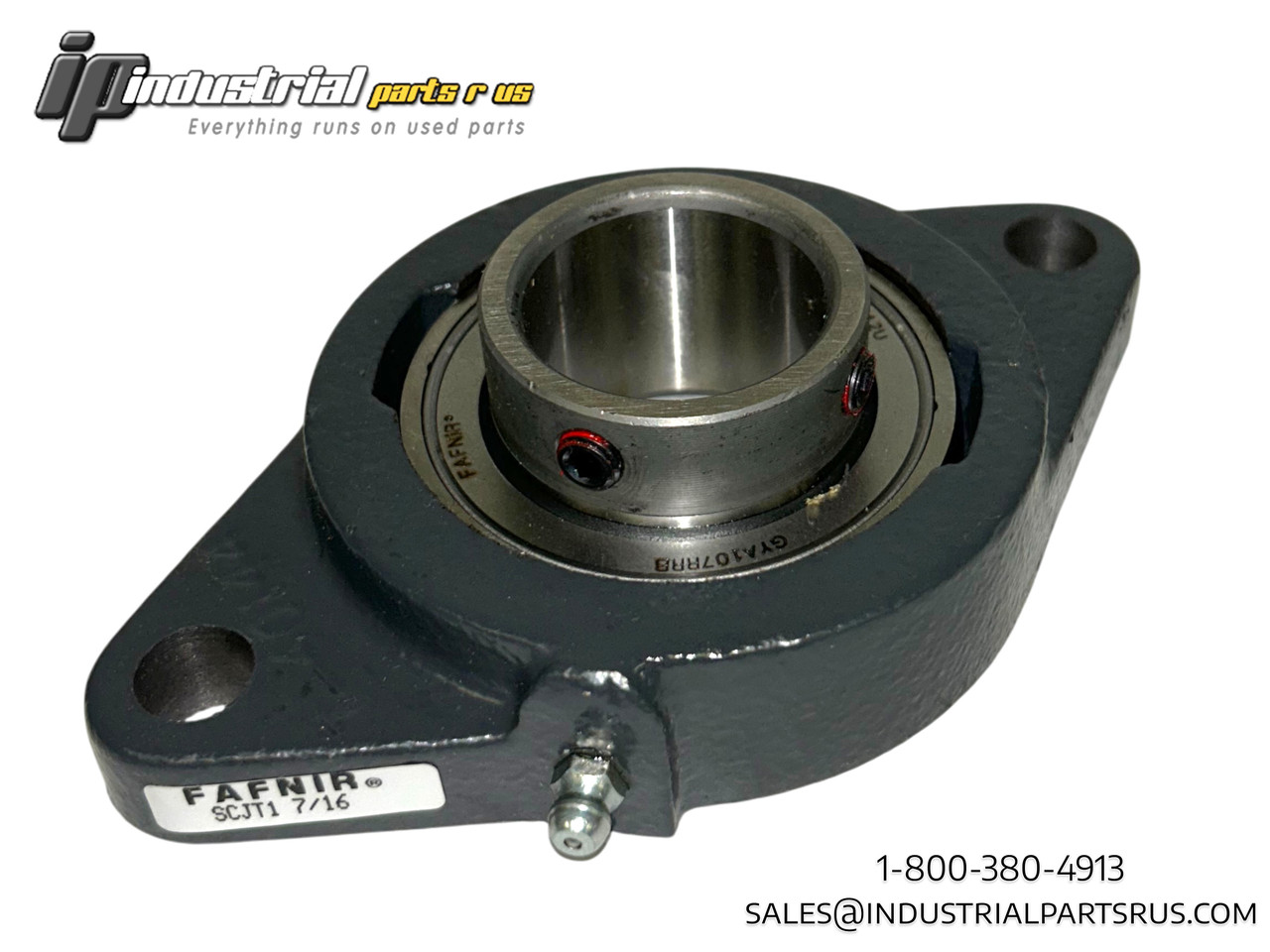 Timken SCJT 1 7/16 Pillow Block 2-Bolt Flange Ball Bearing 1-7/16" Bore