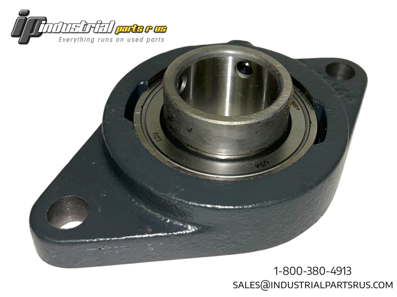 Timken SCJT 1 7/16 Pillow Block 2-Bolt Flange Ball Bearing 1-7/16" Bore