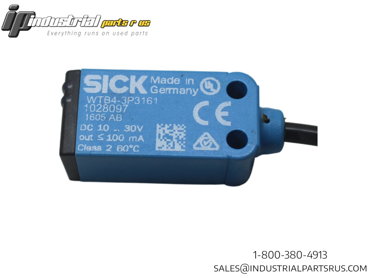 Sick WTB4-3P3161 Photoelectric Sensor BGS 4-150mm PNP 10-30VDC M8 Conn