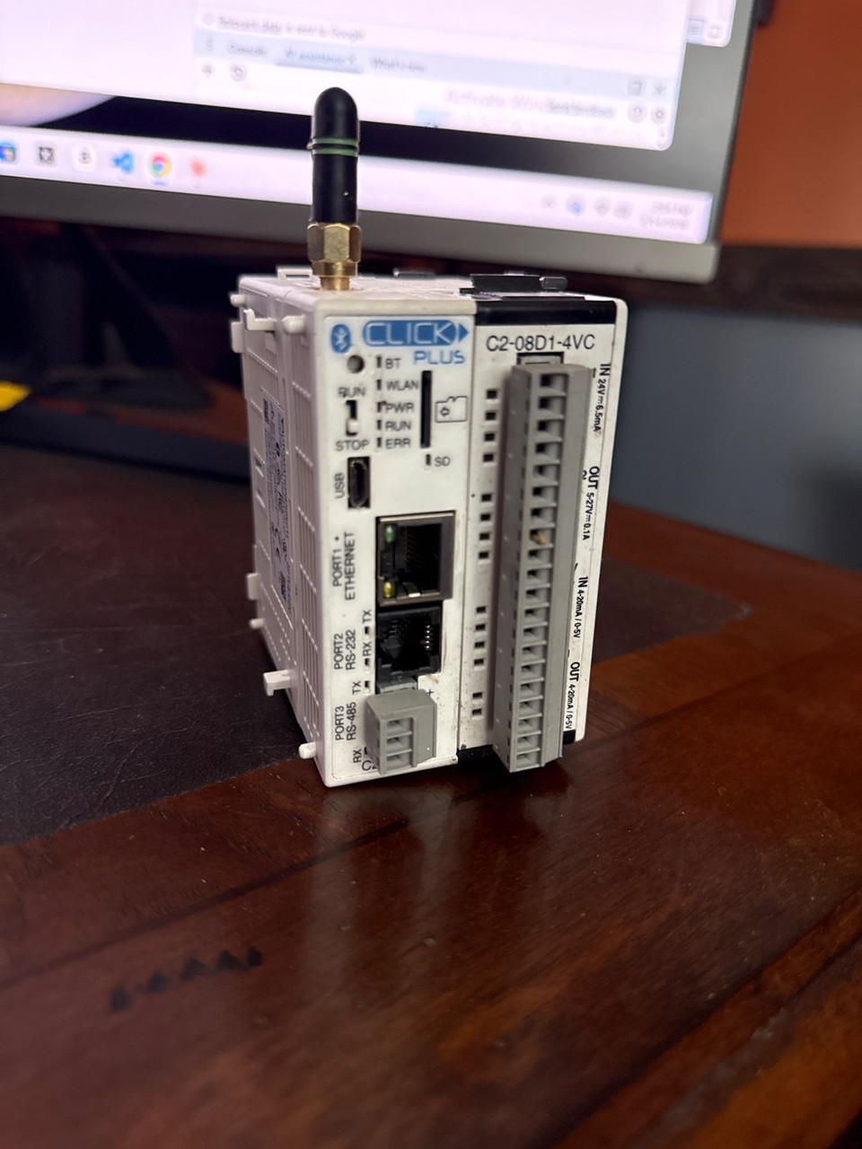 AutomationDirect C2-03CPU CLICK PLUS PLC CPU WiFi Bluetooth Ethernet I/O