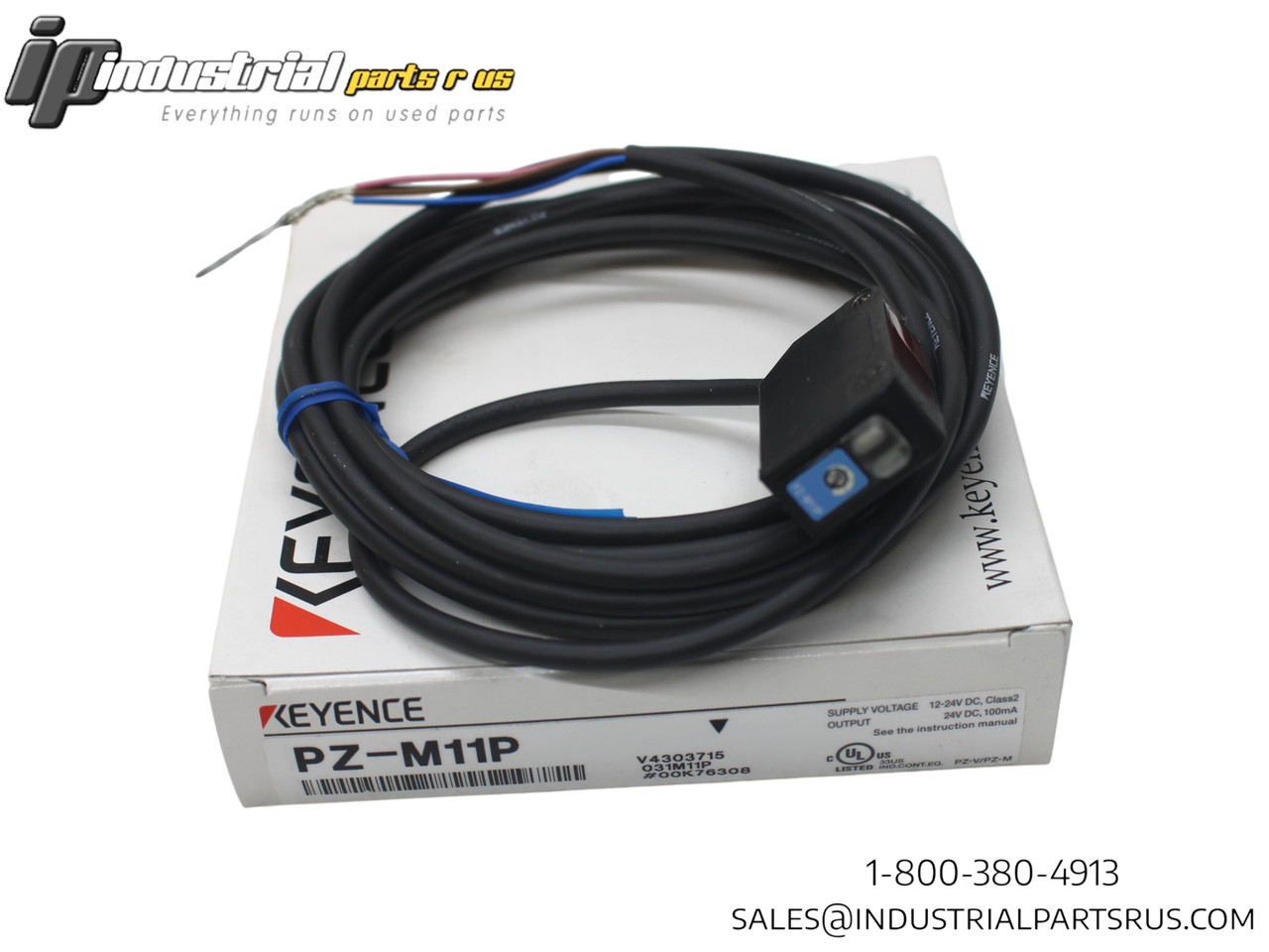 Keyence PZ-M11P Photoelectric Sensor Reflective PNP 12-24VDC 2m Cable
