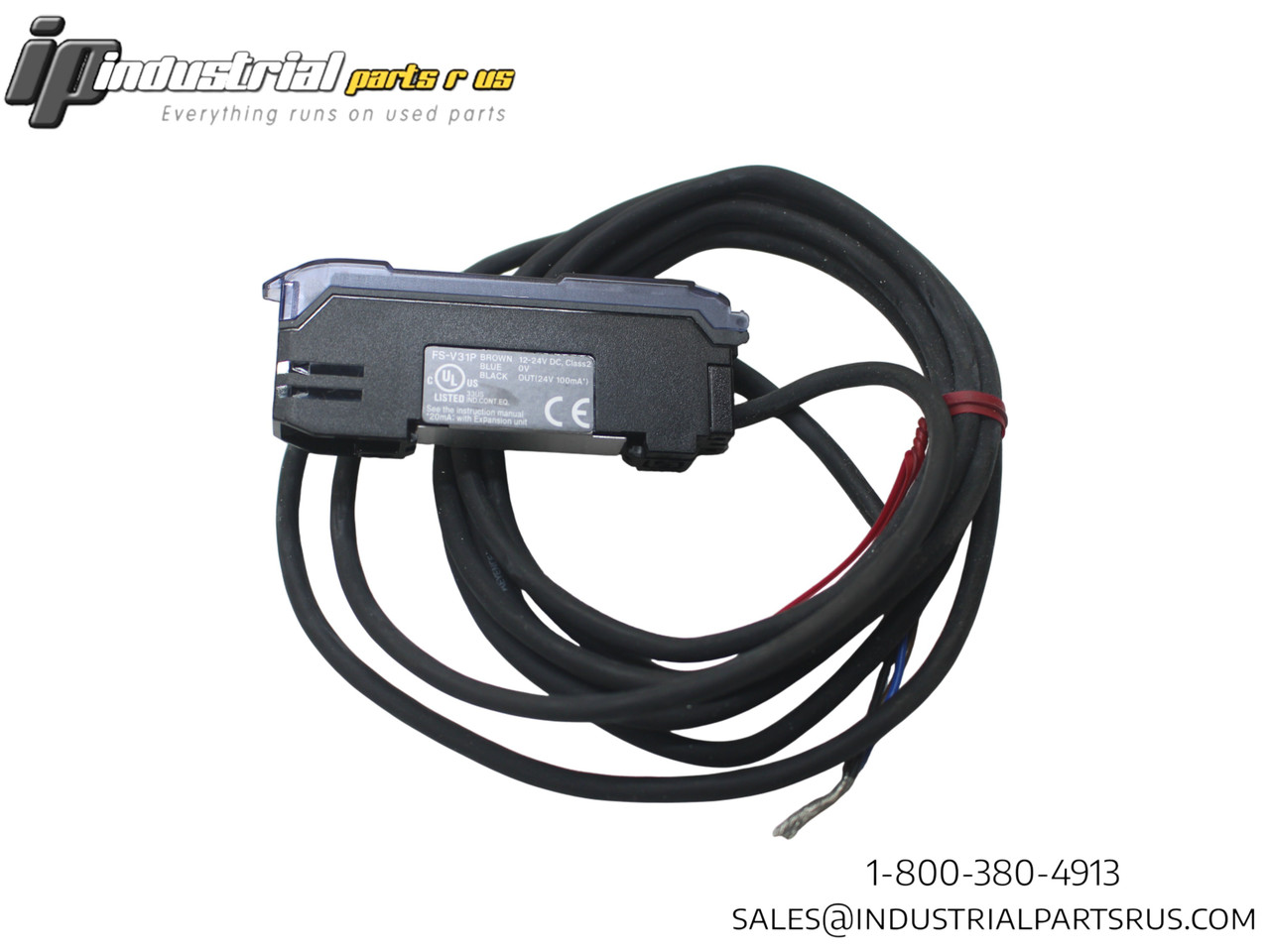 Keyence FS-V31P Fiber Optic Amplifier PNP DC Cable Type 12-24V DIN Rail