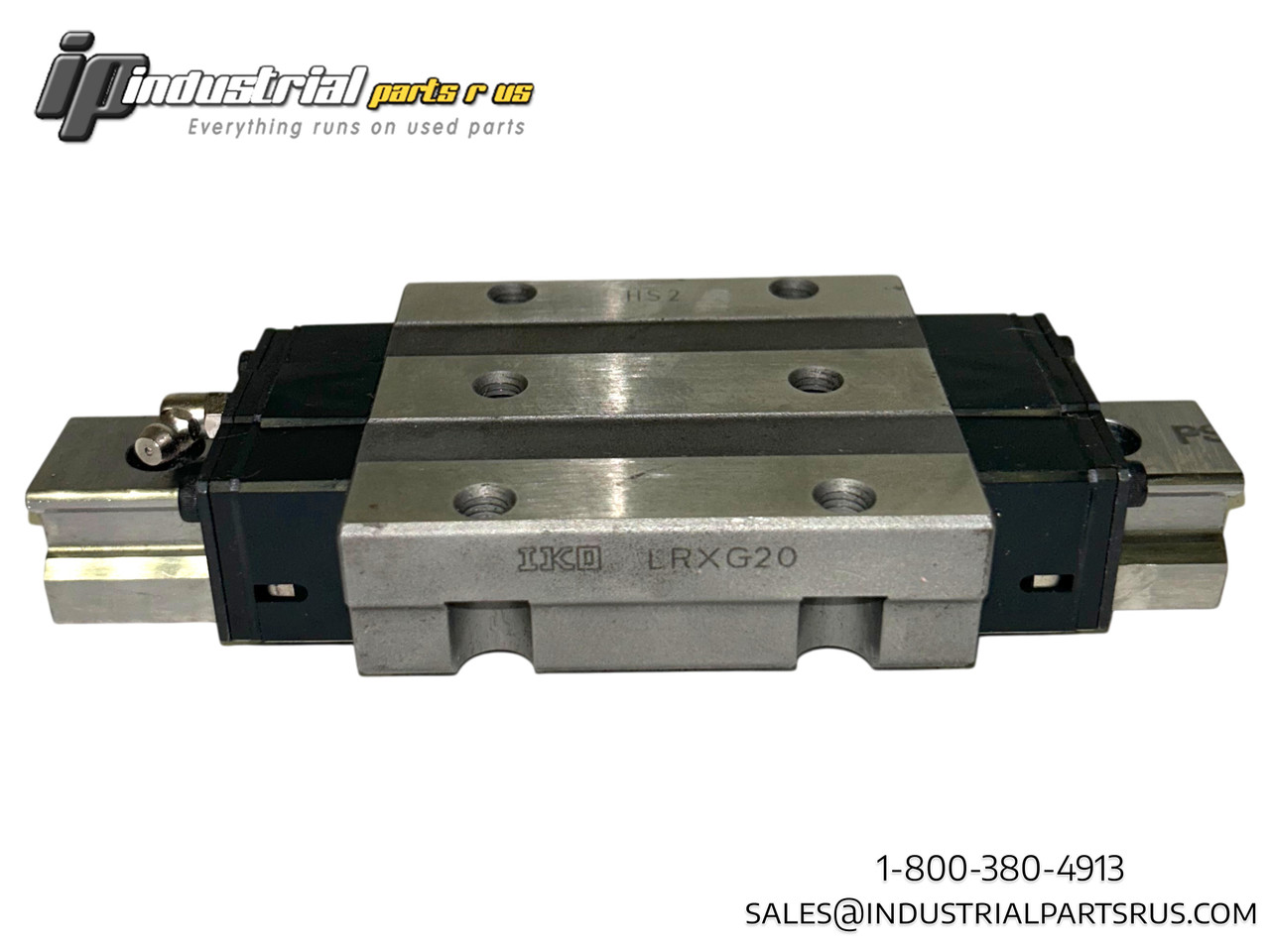 IKO LRXG 20 HS2 Linear Roller Way Super X Guide Rail Size 20, 6" Rail