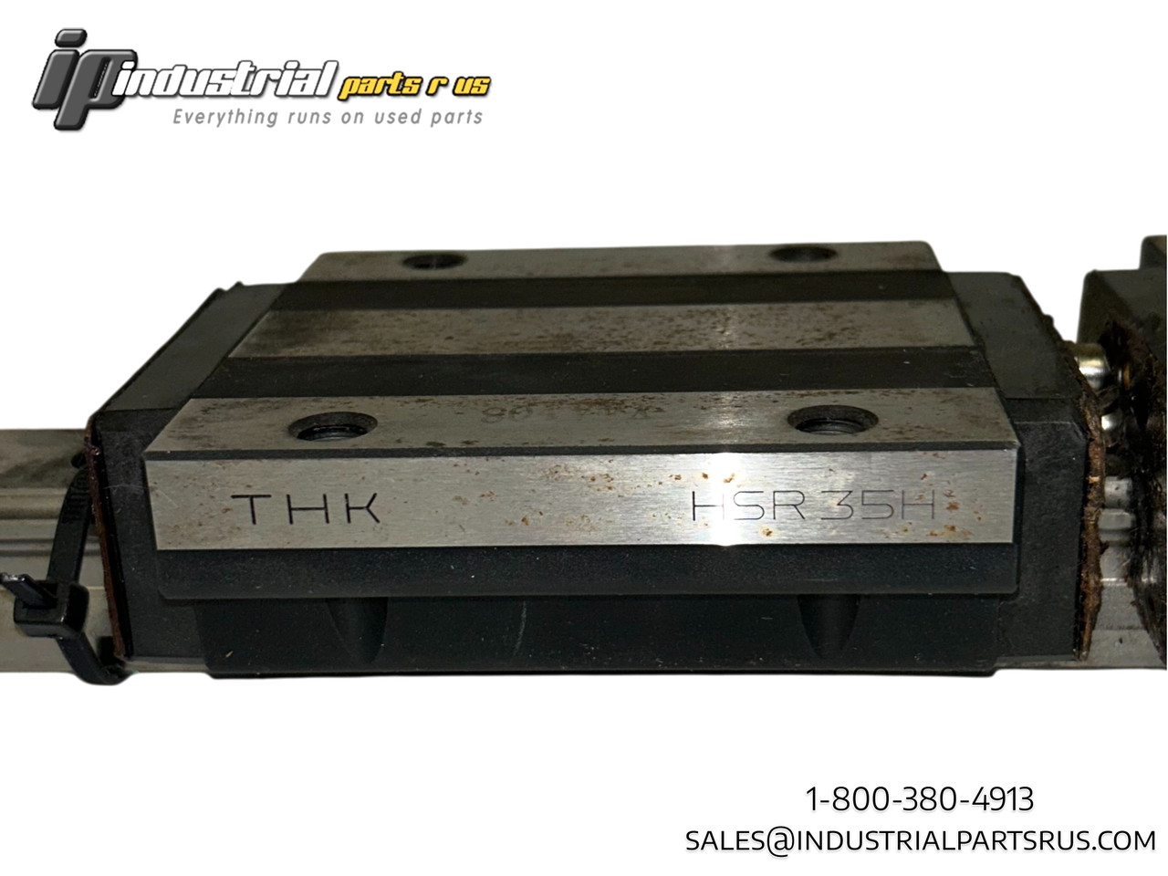 THK (2) HSR35H Y4A108 Linear Rail Guide Block 35mm HSR Series, 46" Rail