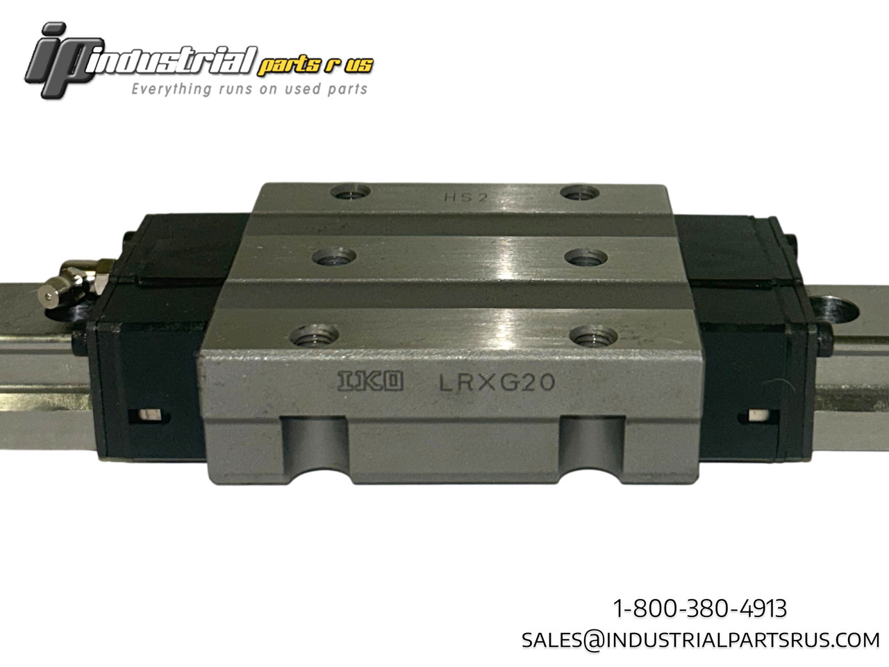 IKO LRXG20 HS2 Linear Roller Guide Rail Size 20, 6" Rail