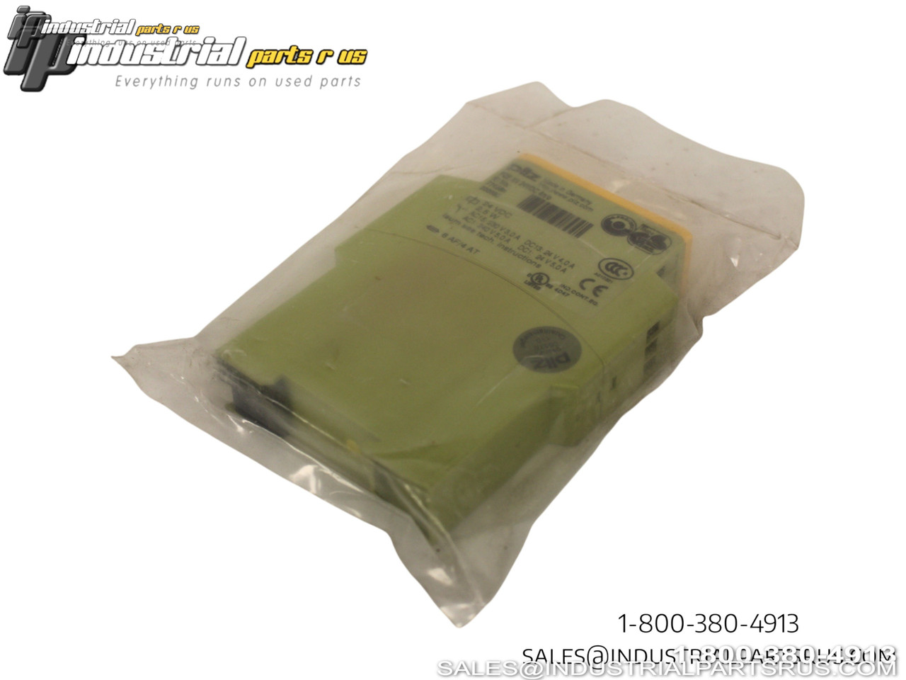 Pilz PZE X4 24VDC 4n/o Safety Relay Module Pack...