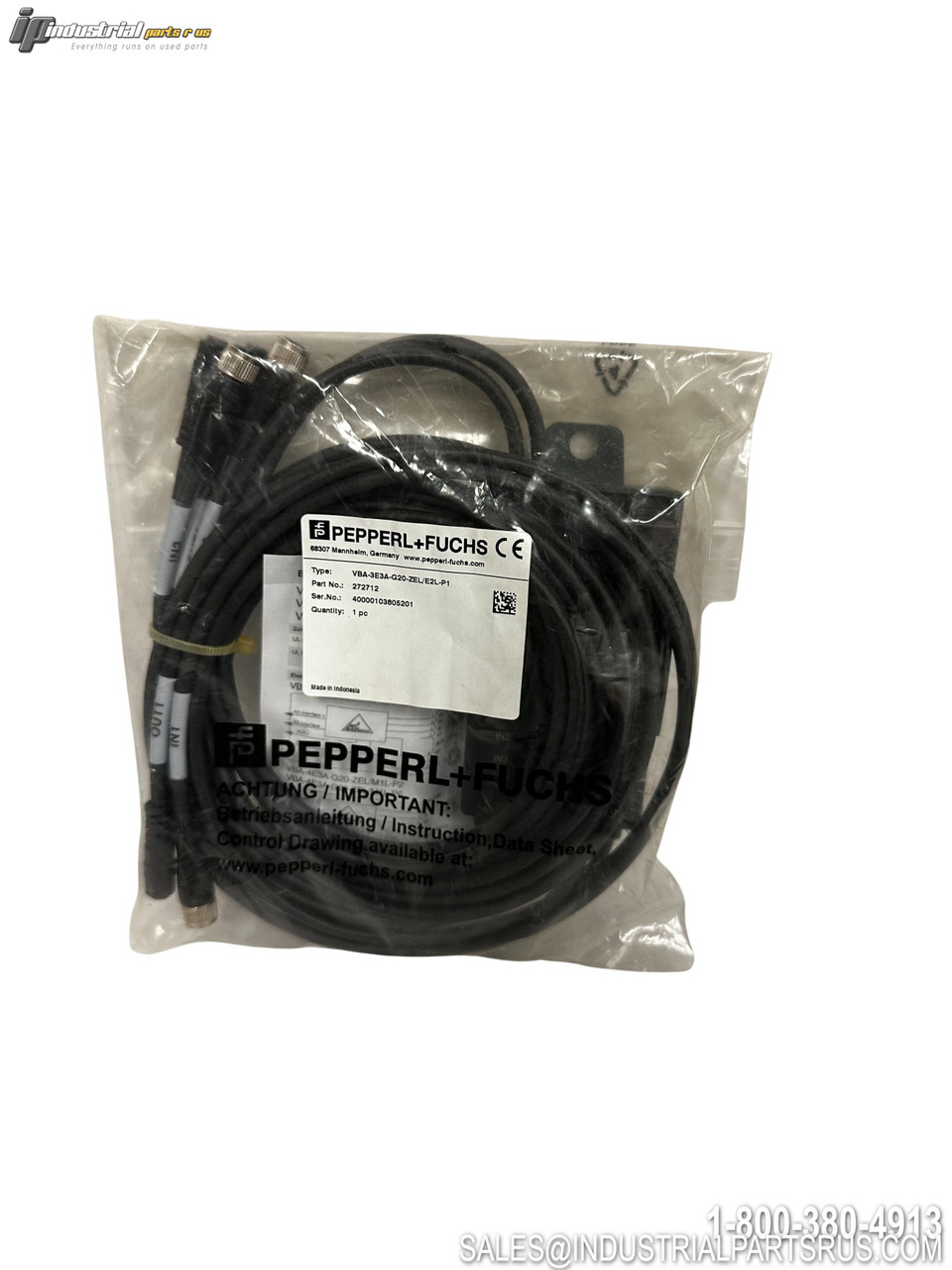 PepperlFuchs VBA-3E3A-G20-ZEL/E2L-P1 I/O Module