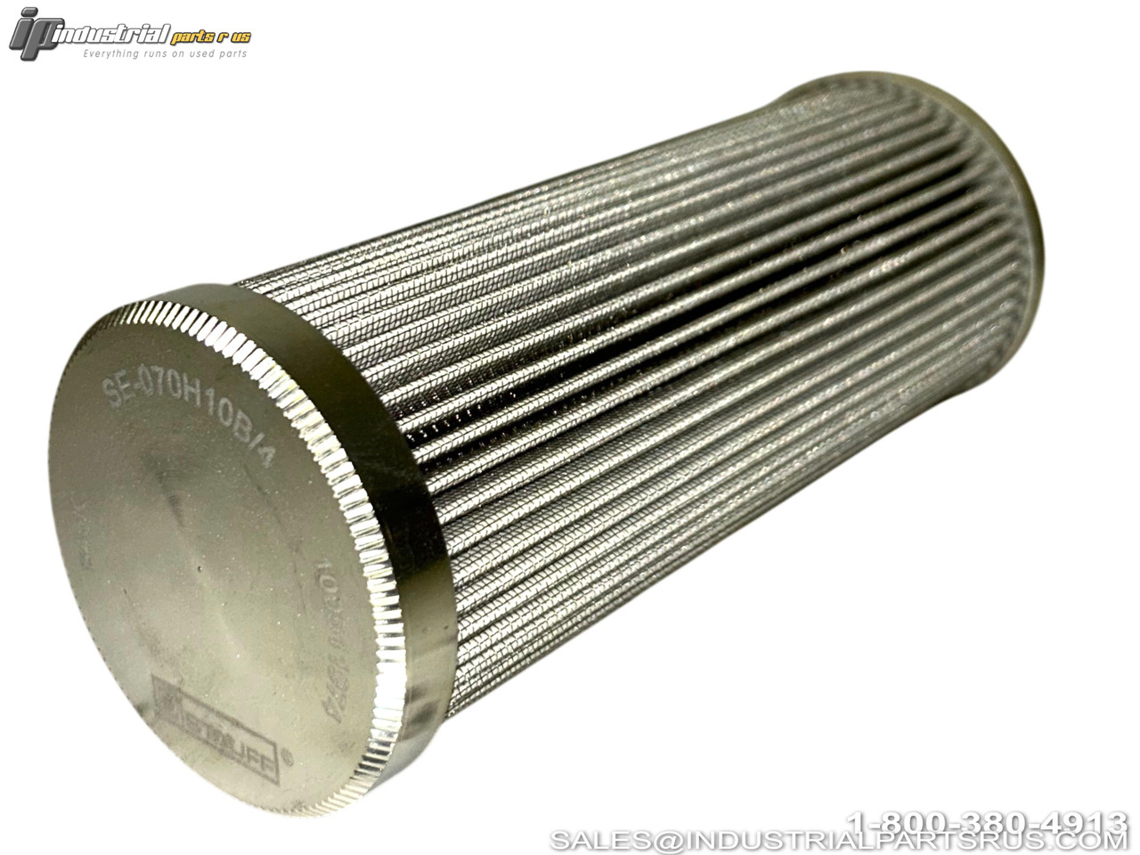 Stauff SE-070H10B/4 Hydraulic Filter Element with Pleated Metal Mesh and End Cap