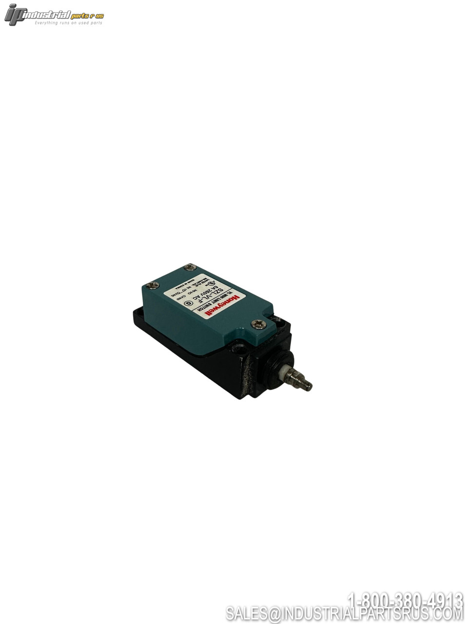 Honeywell SZL-VL-F Limit Switch with Plunger Actuator and Terminal Block Industrial Position Sensing Device