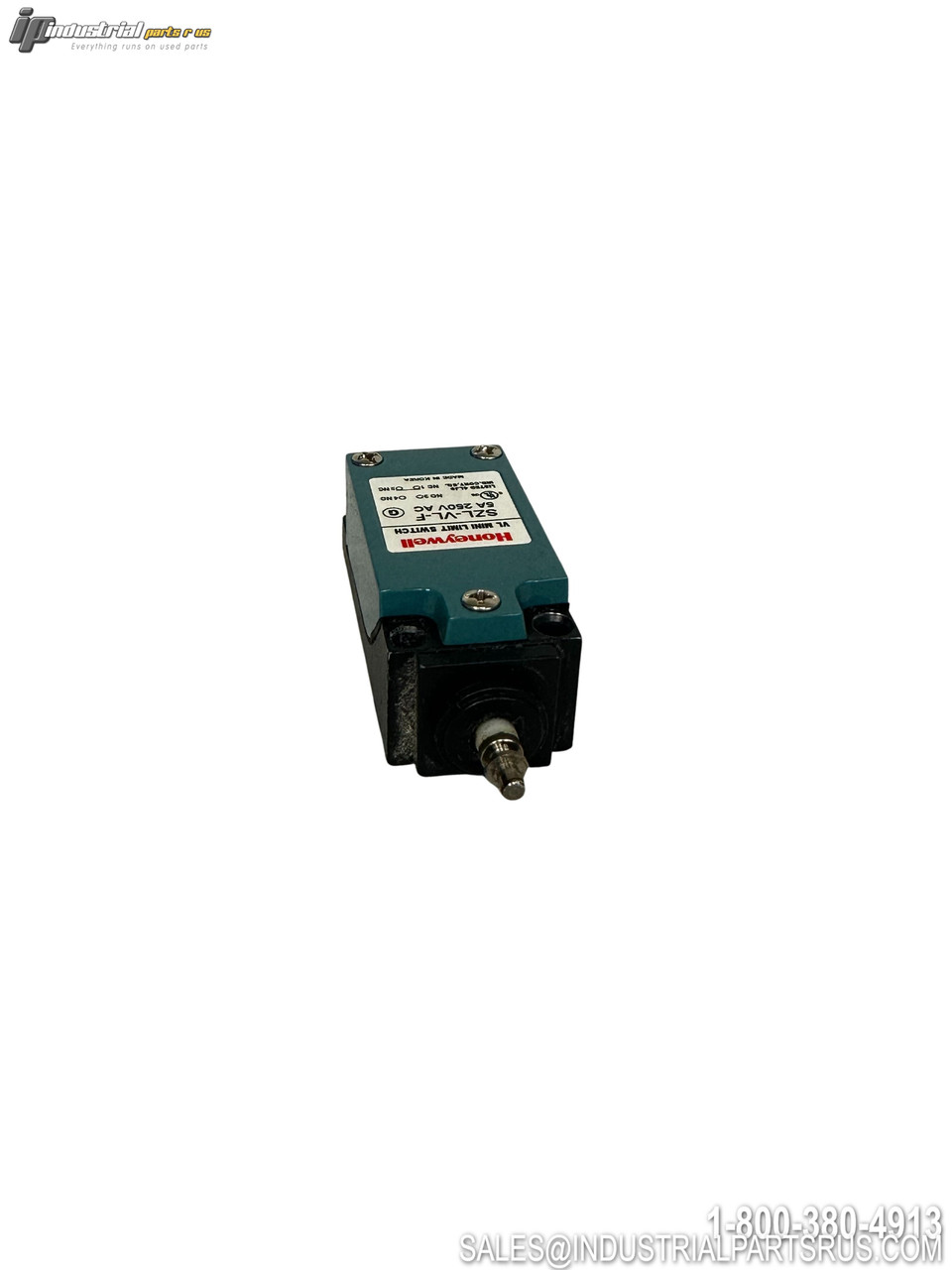 Honeywell SZL-VL-F Limit Switch with Plunger Actuator and Terminal Connections Industrial Control Device