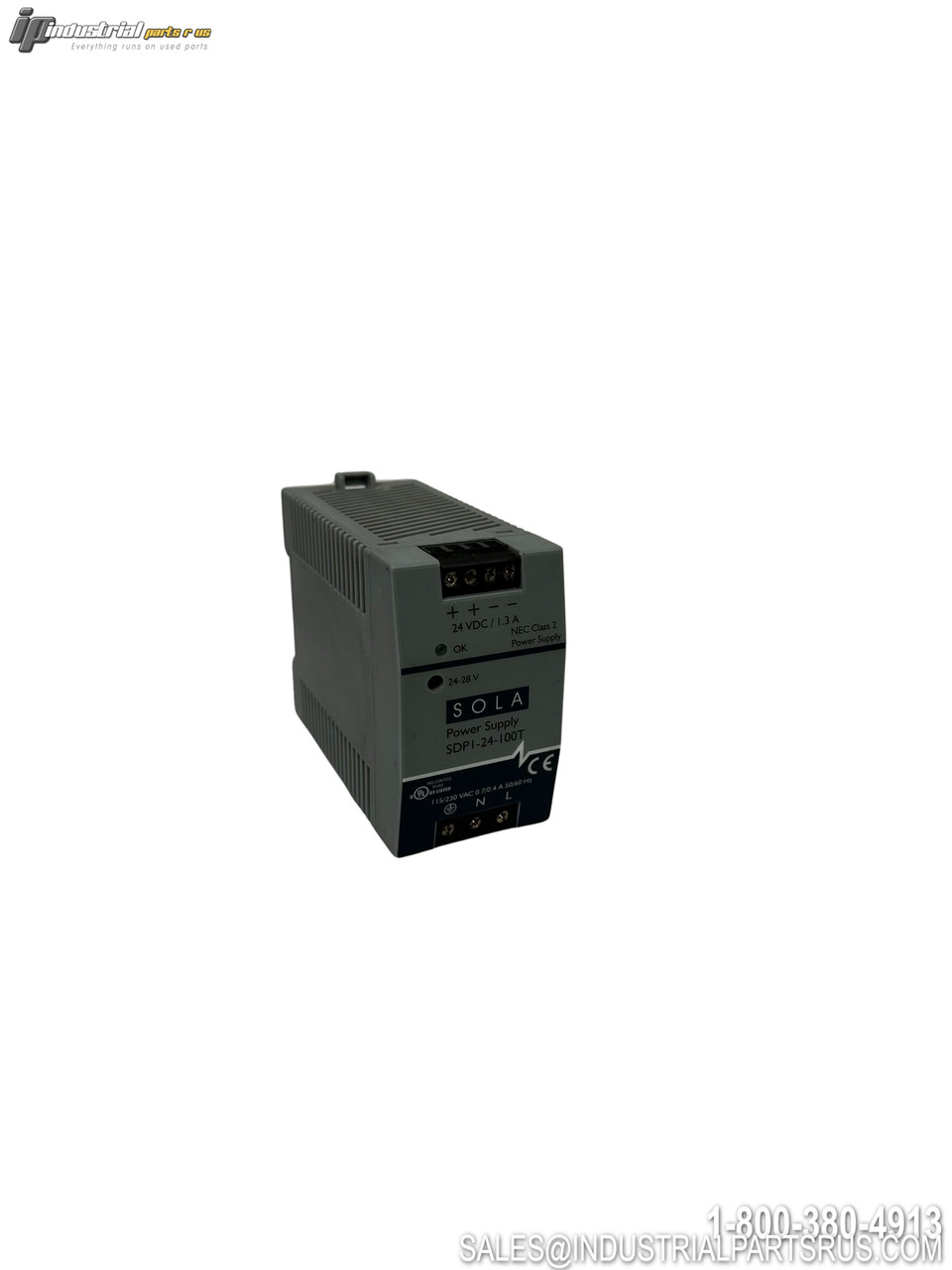 SOLA SDP1-24-100T 24VDC Switching Power Supply ...