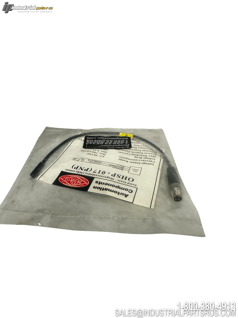 Autonation Components OHSP-017 Proximity Sensor with M12 Connector and Mounting Hardware Industrial Automation Component