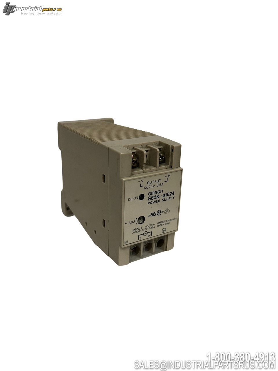 OMRON S82K-01524 24VDC 0.6A Switching Power Supply