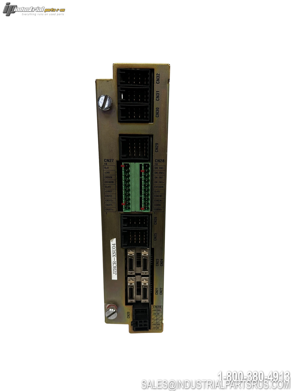 Yaskawa JZRCR-XSU02 Servo Controller with multiple connector ports CN27 CN28 CN29 CN30 CN31 CN32 and terminal blocks