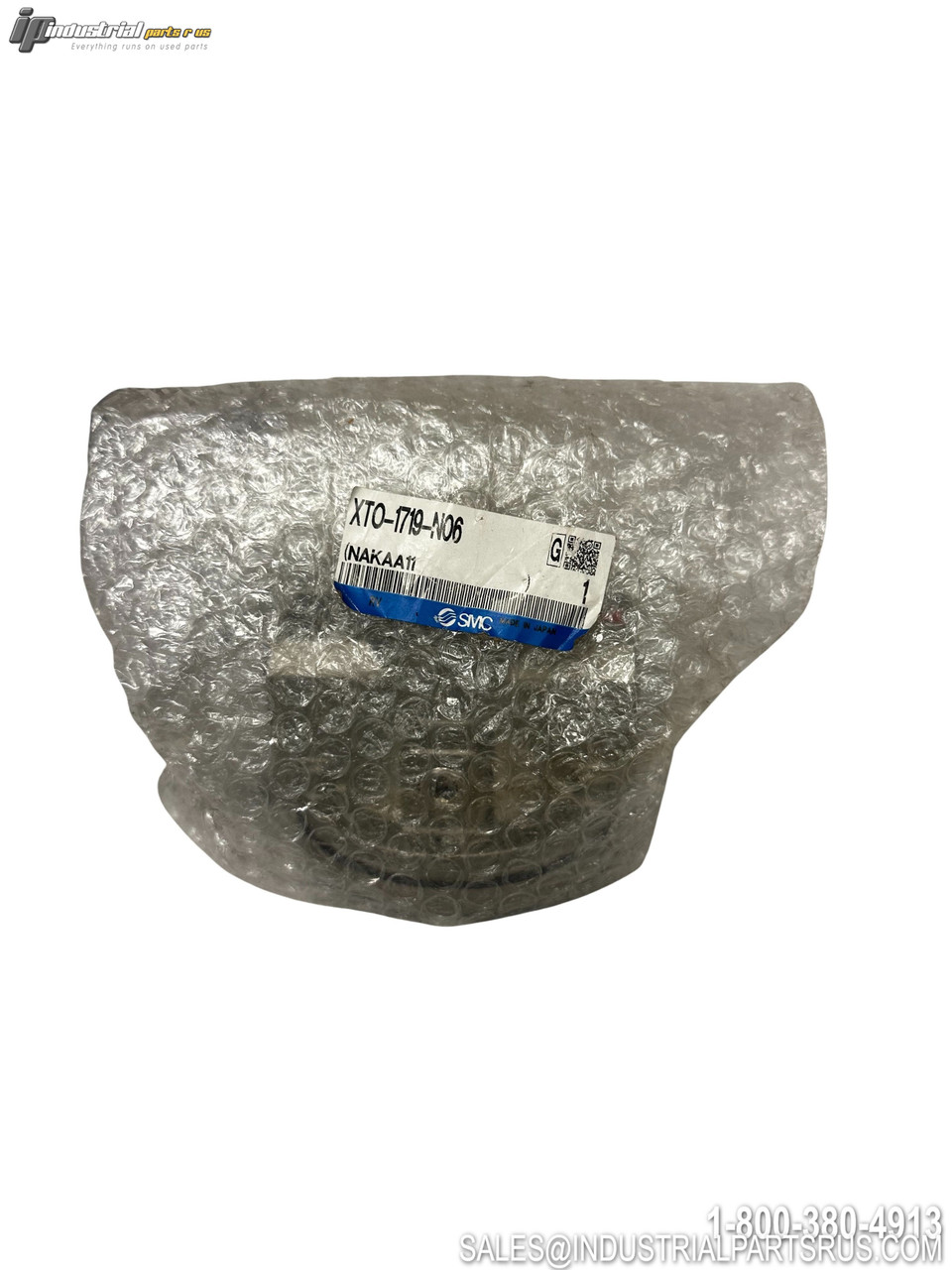 SMC XTO-1719-N06 Pneumatic Valve Component Bubble Wrapped Industrial Parts with Label