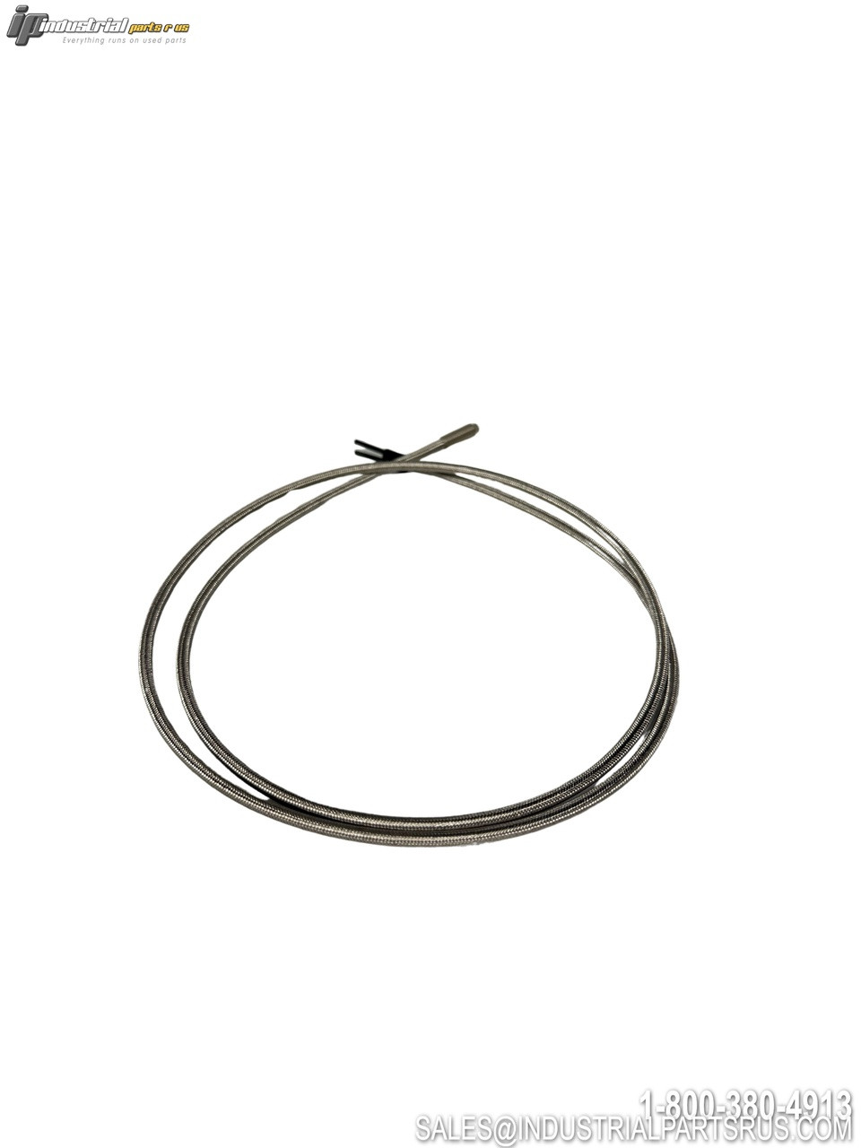 Keyence FU-67G Fiber Optic Sensor Cable Assembly with Flexible Metal Conduit Protection Industrial Automation