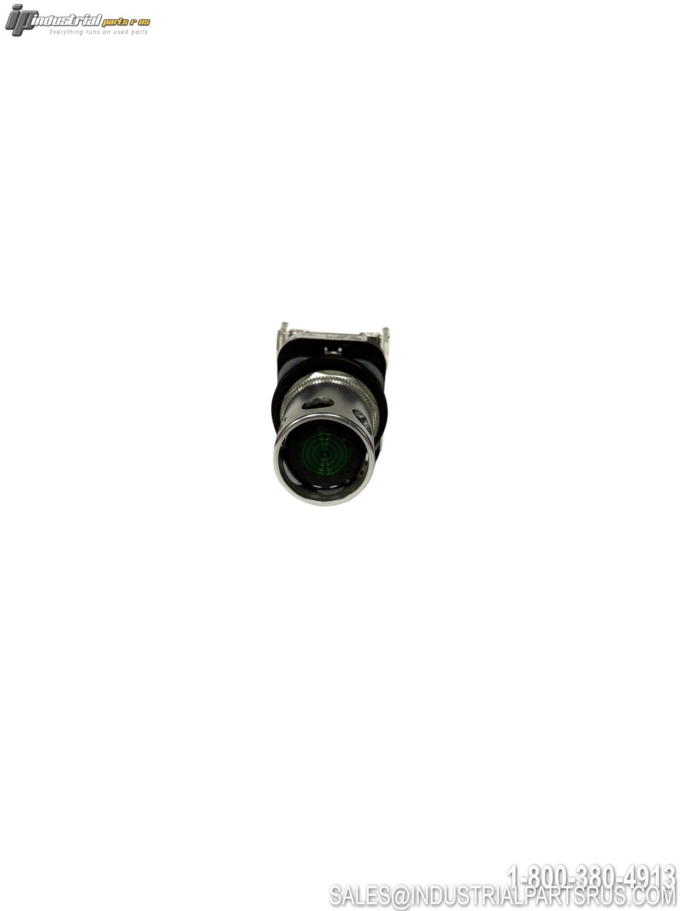 Allen-Bradley 800T-QA24G Green Illuminated Push Button Switch 24V AC/DC with Chrome Bezel Industrial Control