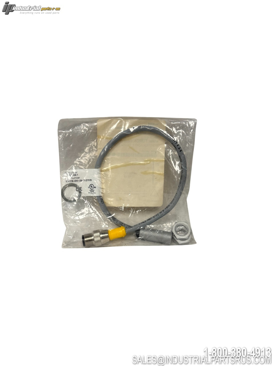 Turck BI 3-GT12K-AD4X-0.3M-RS4.23T/S1589 Inductive Proximity Sensor with Cable M12 Connector 3-Wire DC