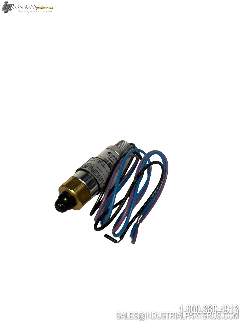 ue 10-c11 Pressure Switch with Brass Fitting and Multi-Color Wire Leads Industrial Sensor