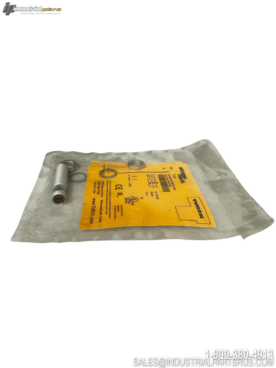 Turck BI4-MT12H-AN6X-H1141 Inductive Proximity Sensor M12 Threaded Barrel with Connector Cable in Package