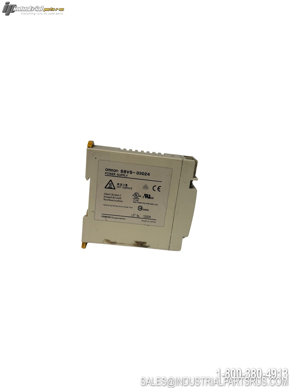 OMRON S8VS-03024 Switching Power Supply DIN Rail Mount 24V DC Output Industrial Automation Module