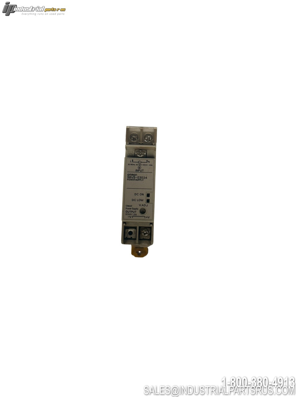 OMRON S8VS-03024 DIN Rail Switching Power Supply 24VDC Output with Input/Output Terminal Connections