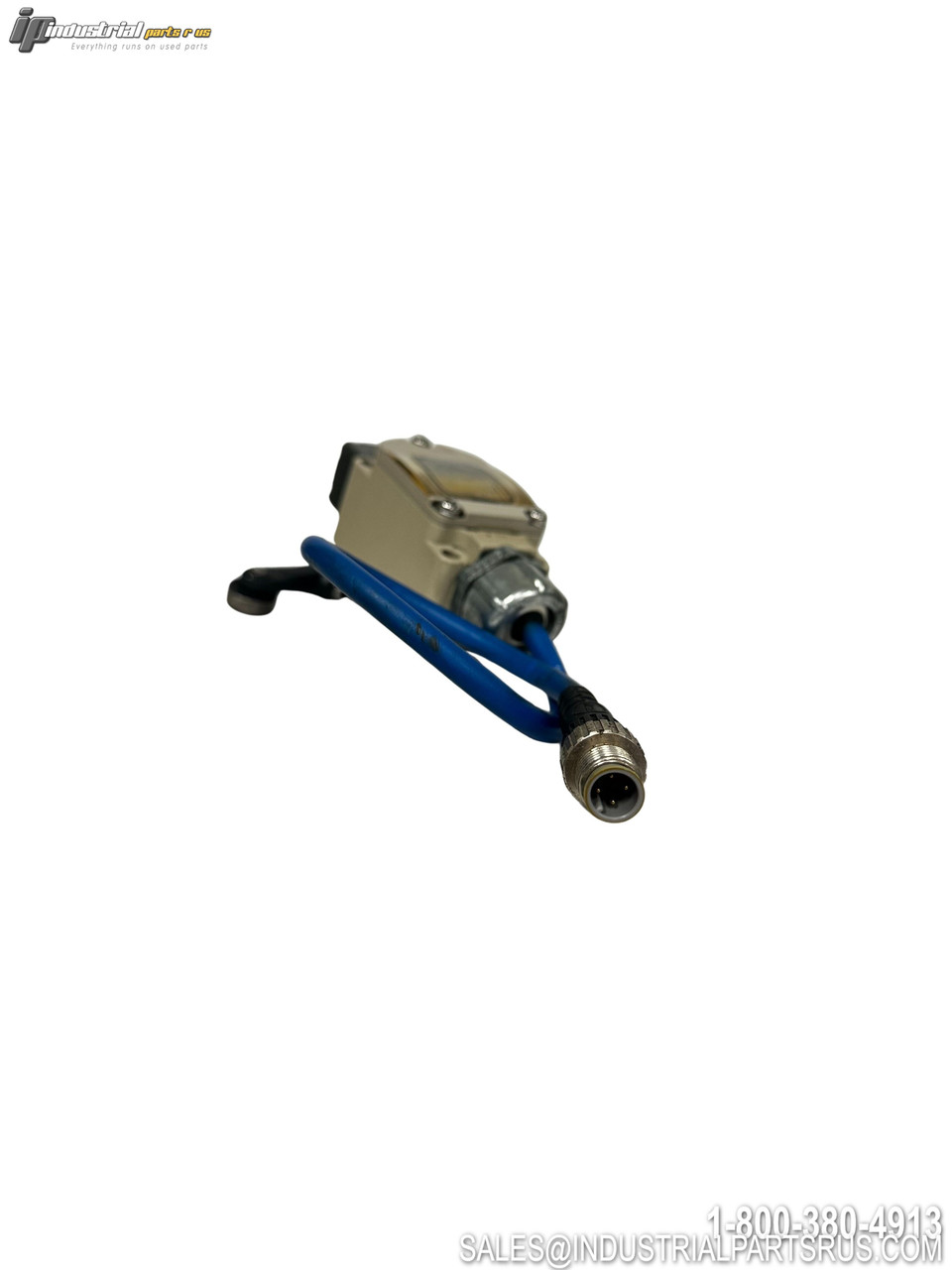 Omron WL-G2-LDS-M1GJ-1 Limit Switch with Blue Actuator Arm M12 Connector Industrial Position Sensor