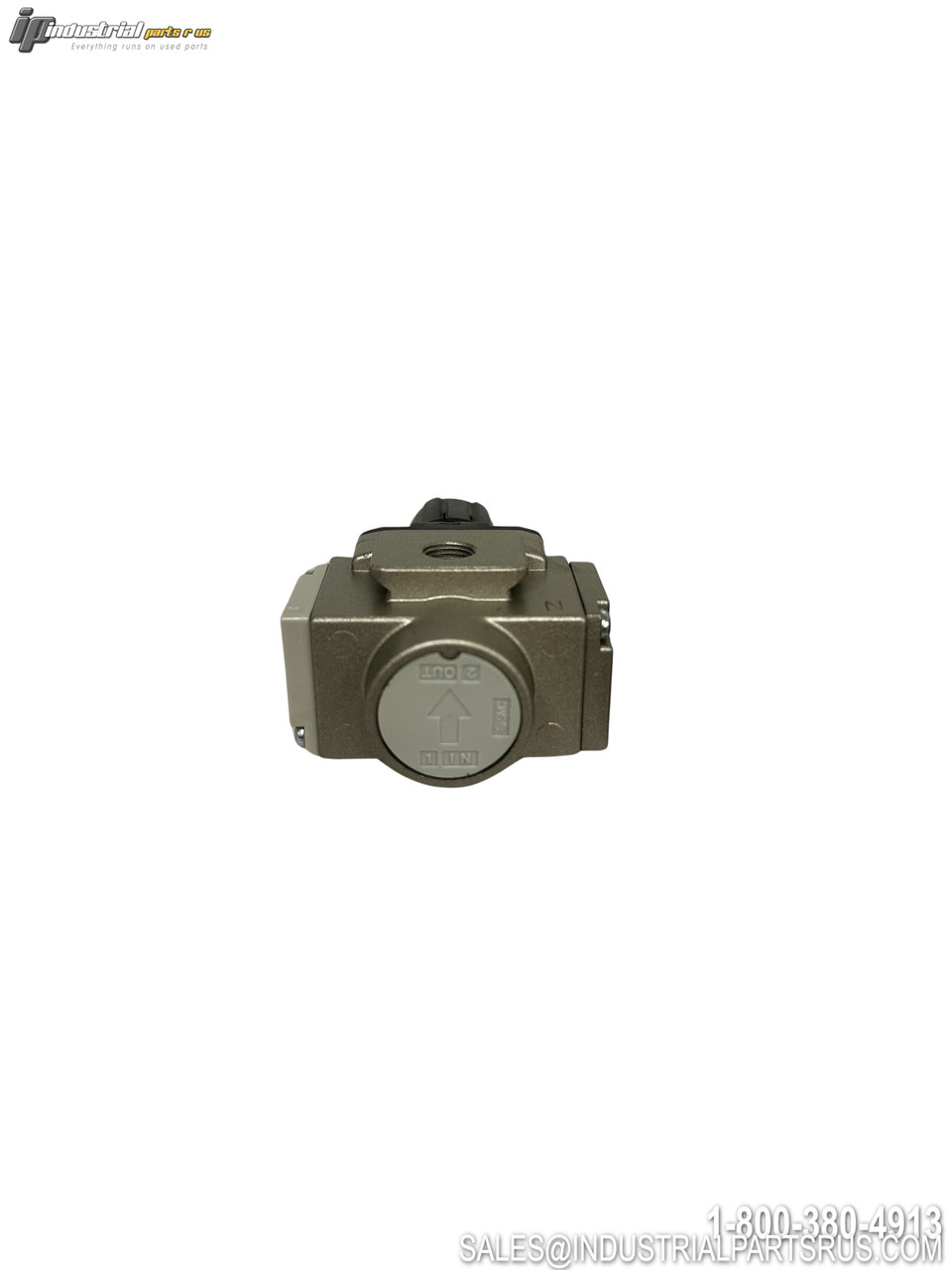 Smc Ar20-no1-z Air Regulator with pressure gauge, relief valve, and mounting bracket bronze finish