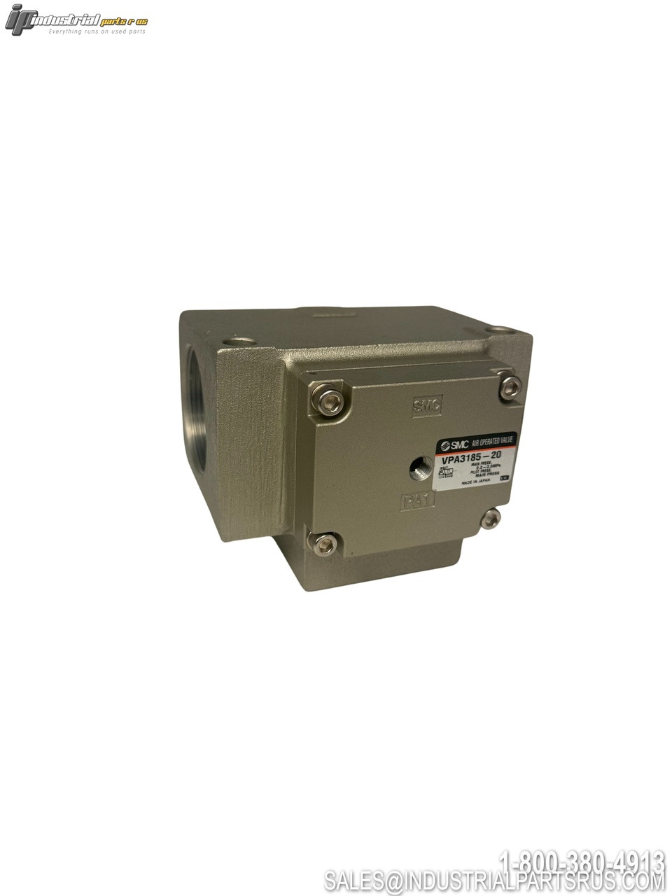 SMC VPA3185-20 Pneumatic Valve Air Operated Block