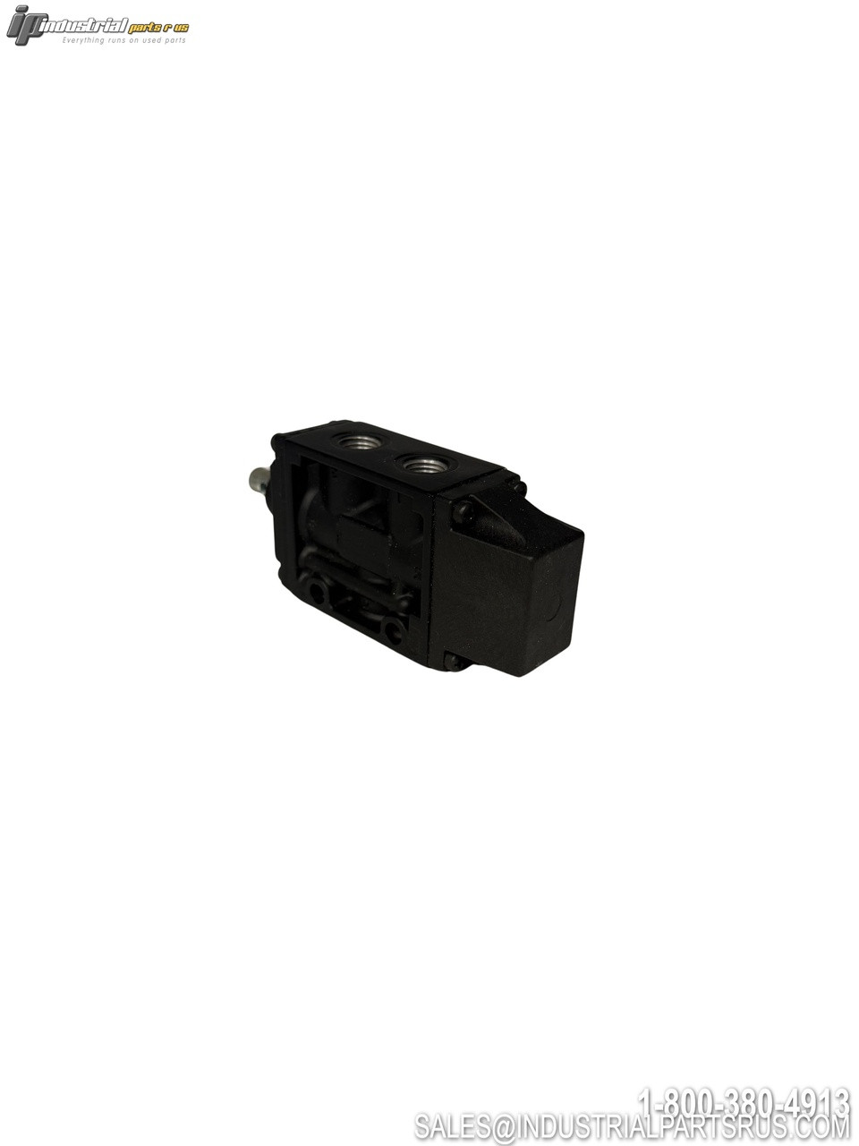Norgren K41DA00KS1KP0  Black Pneumatic Valve with Dual Top Ports and Side Mounting Configuration