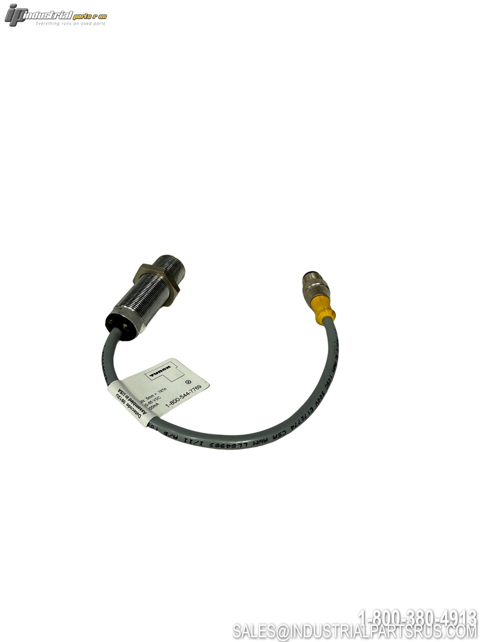 not visible T4411095 Inductive Proximity Sensor with threaded barrel mounting and cable connection