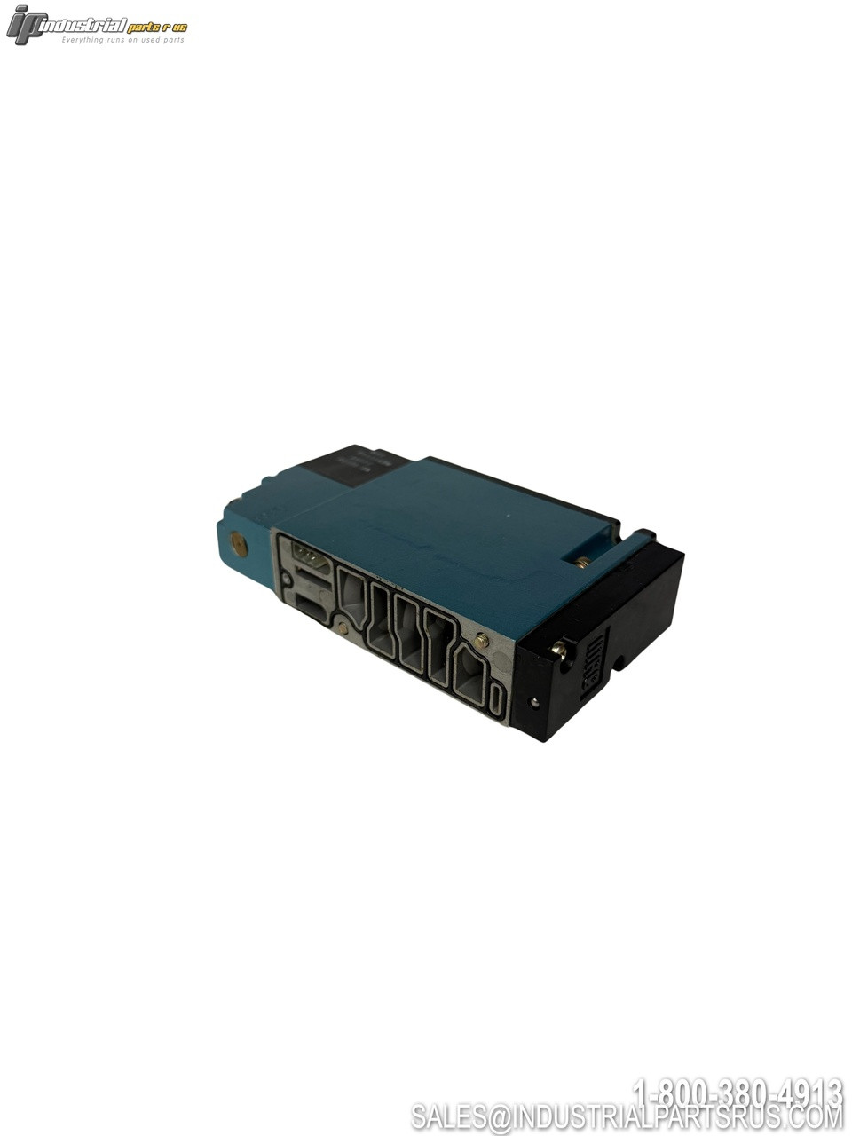 mac 92b-aab-000-dm-ddap-1dm pneumatic valve solenoid control module with electrical connections and mounting base