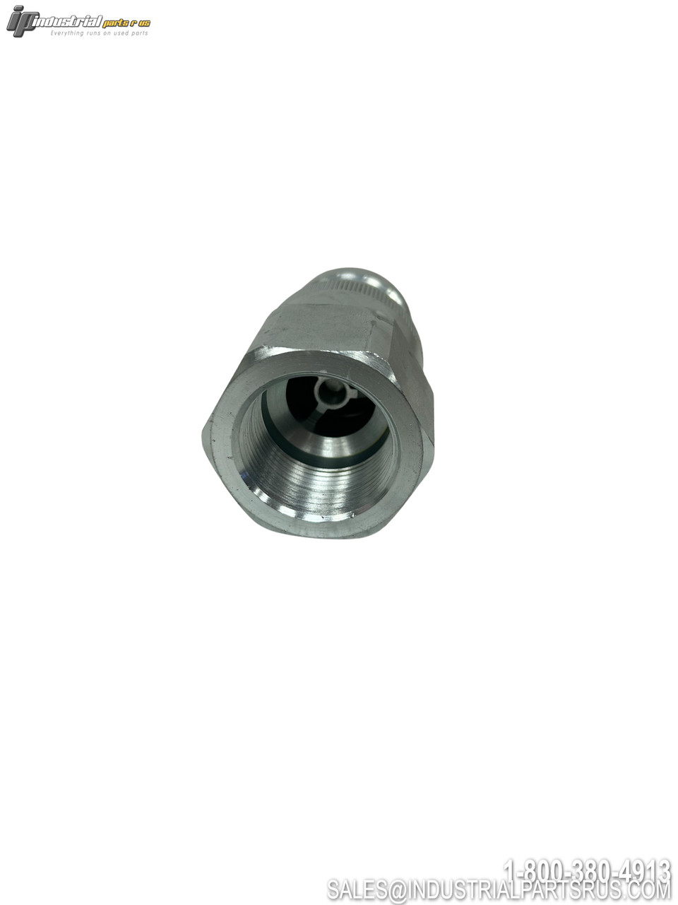 Snap tite 71-3N16 Hydraulic Quick Coupling Nipple with threaded connection and internal valve mechanism