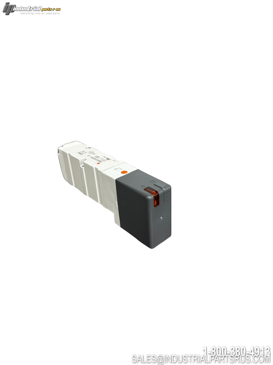 SMC VQC4101R-5 Pneumatic Valve Solenoid 5-Port Base Mounted Valve with Electrical Connection Box Side View