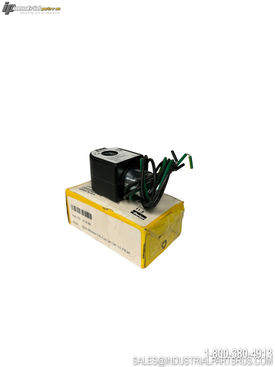 UNITSOLENOID 3F4C80 Solenoid Coil 24VDC 11.5W
