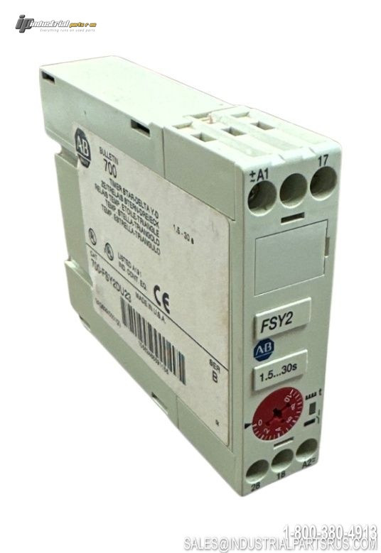 Allen-Bradley 700-FSY2DU23 Time Delay Relay Lef...