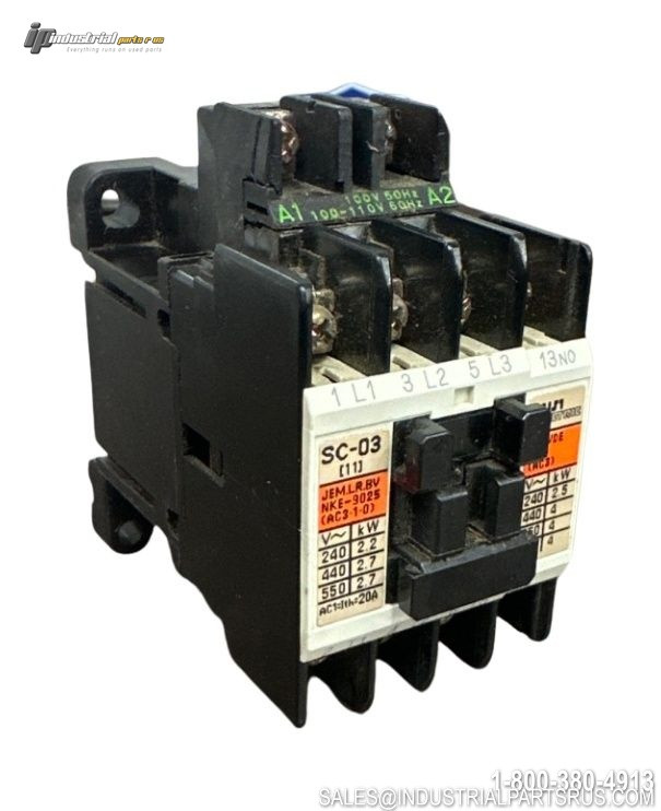 Fuji SC-O3 Contactor Left Side View Used - Good