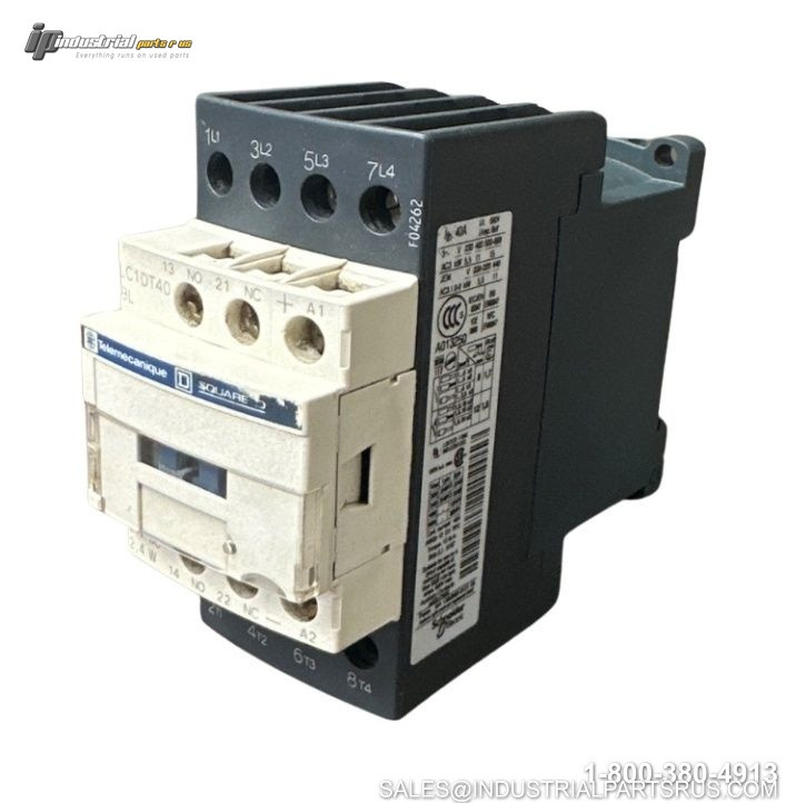 Right Side Telemecanique LC1DT40BL Contactor - Used - Good