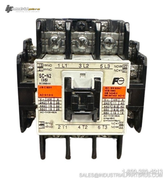 Fuji Electric SCN2 SC05BAA IEC & NEMA Contactors View 3 - Used Good Condition