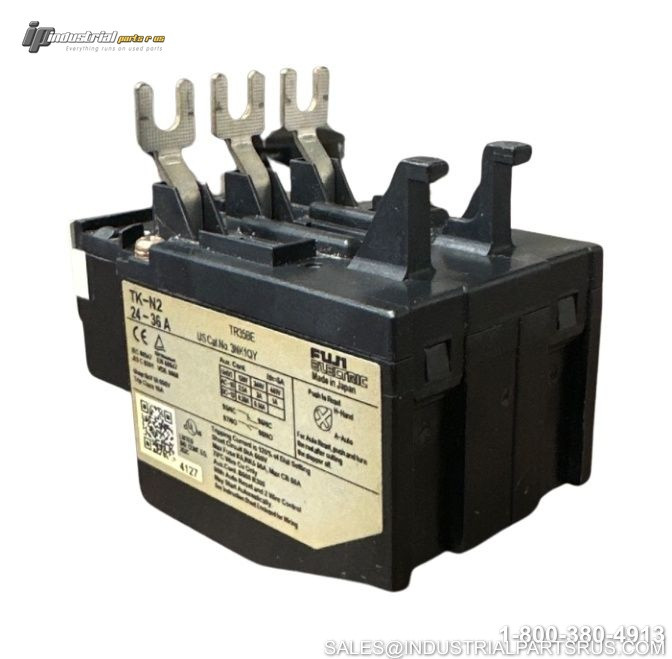 Right Side Fuji Electric TK-N2 Overload Relay - Used - Good